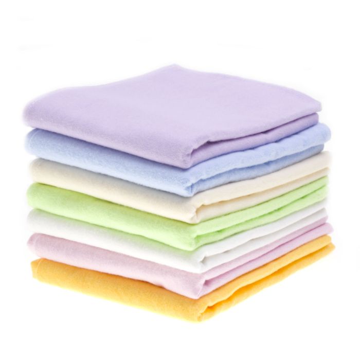 Vystyklas flanelinis 70x80cm baltos sp.