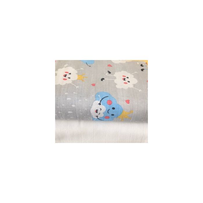 Vystyklai kūdikiui - 3 dalių komplektas "Cloudly"