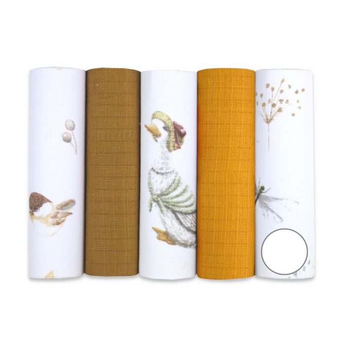 Vystyklai kūdikiui - 5 dalių komplektas "Goose"