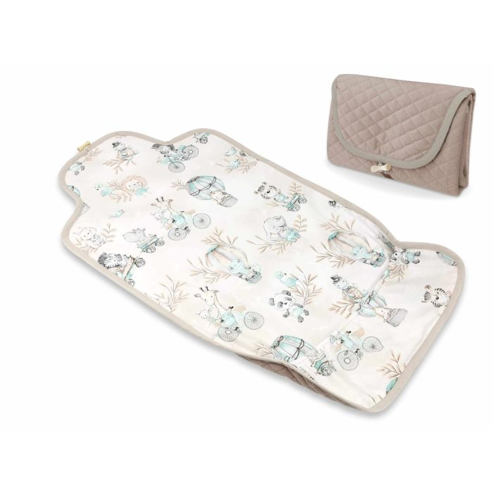 Neperšlampamas pervystymo paklotas kūdikiui "Zoo nugat" 93 x 50 cm