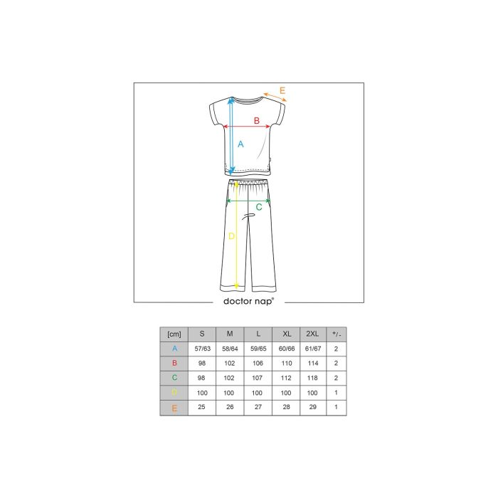 Pižama moterims "Capri flowers" 