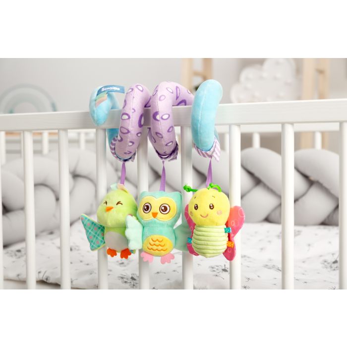 Minkštas žaislas spiralė "Owl" 