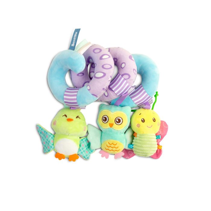 Minkštas žaislas spiralė "Owl" 