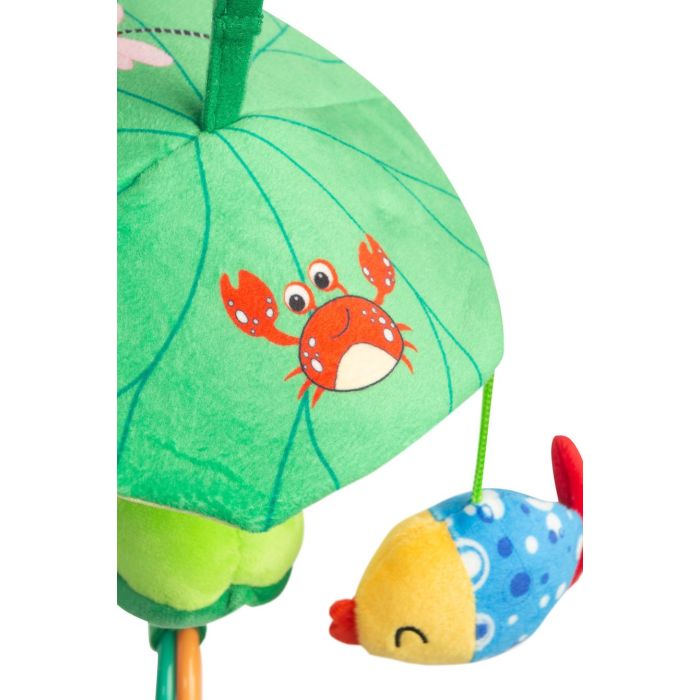 Pakabinamas žaislas kūdikiui  "Caruselle frog" 