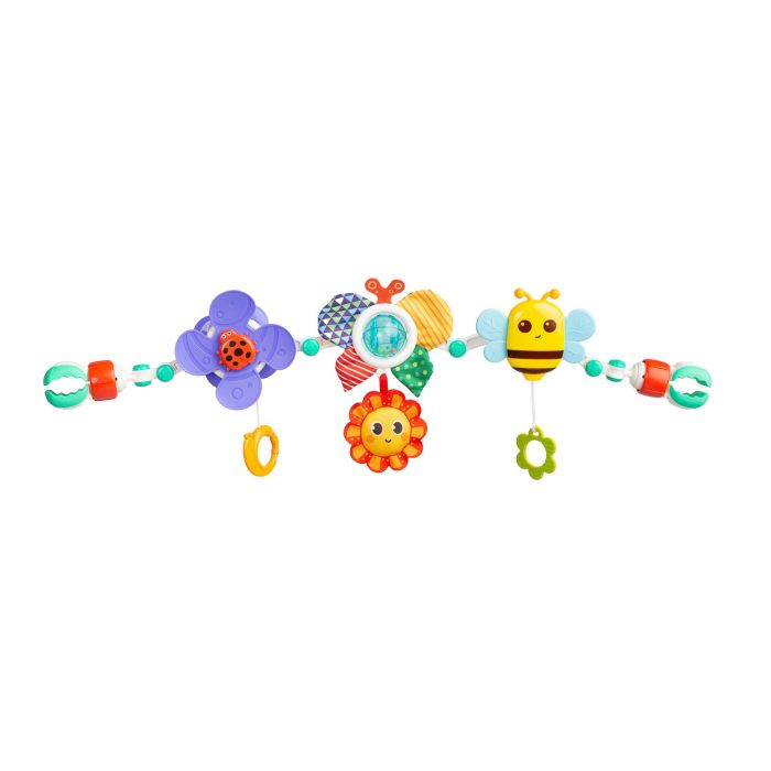 Žaislų lankas vežimėliui/kėdutei "FLOWER"