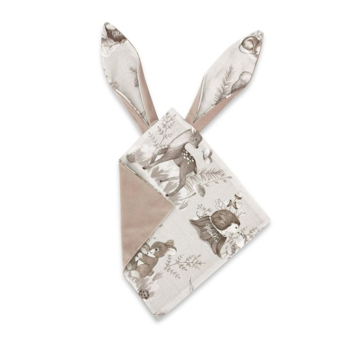 6 dalių kraitelis kūdikiui "Forest sepia"