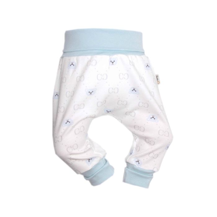 Kelnytės kūdikiui "Bear glamour mint" baltos be pėdučių