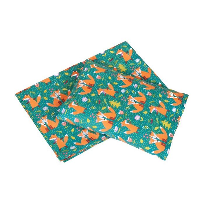 Kūdikio patalynės komplektas 135x100 "Red couple"   