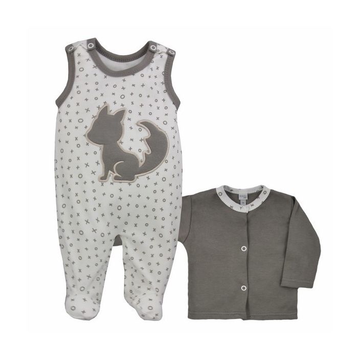 Drabužėliai kūdikiui "FOX 3" 2 dalių