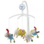 Karuselė muzikinė kūdikio lovytei "Asiliukai" su minkštais žaislais