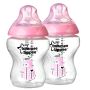 Kūdikio buteliukai "Tommee Tippee" su žinduku 0m+  260ml 2vnt