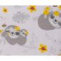 Medvilninė paklodė su guma kūdikiui 50x83 (galima rinktis spalvą)