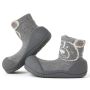 Pirmi batai kūdikiams Attipas "Teddy grey" 
