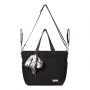 Krepšys - mamos rankinė kūdikio daiktams "Carmen black" 