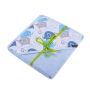 Bambukinis rankšluostis kūdikiui "Baby bamboo" su gobtuvu 100x100 cm  su drambliukais