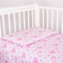 Užvalkalų komplektas 135x100 "Širdelės" rož.sp.
