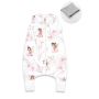 Miegmaišis kūdikiui "Fairies pink" su kojomis 2-2.5 TOG