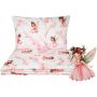 Patalynė kūdikio lopšiukui 80x70cm "Fairies rose" 