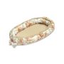Kūdikio lizdelis "Floral beige" 