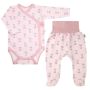 Drabužėliai kūdikiui "Fox pink" 2 dalių 