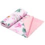 Pledas kūdikiui "Magnolia" 100x75cm  rožinės spalvos