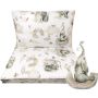 Kūdikio patalynė lopšiui 80x70cm "Elephants" 