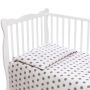 Patalynė kūdikiams 135x100 "Burbuliukai" balta