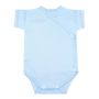 Smėlinukas kūdikiui su trumpomis rankovėmis "ONE" BABY BLUE