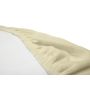 Sensillo paklodė su guma vežimėlio čiužiniui, kreminė, 35 x 75, 2121