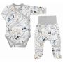 Drabužėliai kūdikiui "Sunny days" 2 dalių pilki