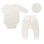 Drabužėliai kūdikiui "Natural ecru" 2 dalių