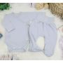 Drabužėliai kūdikiui "Blank grey" 2 dalių