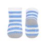 Frotinės kojinytės kūdikiui 6+ mėlynos spalvos