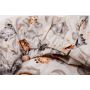 Paklode kūdikiui su guma 60x120 "Keep dreaming beige"- medvilninė