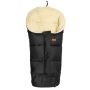 Šiltas vilnonis miegmaišis - vokelis vežimėliui  "Combi wool" Black 