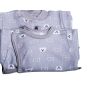 Kūdikio kraitelis - drabužėliai naujagimiui "Bear glamour grey" 5 dalių 