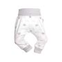 Kelnytės kūdikiui "Bear glamour grey" baltos be pėdučių