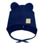Kepurytė kūdikiui "Love" - Navy