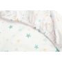 Paklode kūdikiui su guma 60x120 "Starry Breeze"- medvilninė