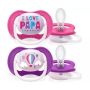 Čiulptukai AVENT "Ultra Air" ortodontinis 6-18 m 2vnt I love papa