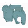 Drabužėliai kūdikiui "Blank green" 2 dalių