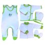 Kūdikio kraitelis - drabužėliai naujagimiui "Mono" 5 dalių