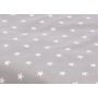 Paklodė su guma 120x60 "Žvaigždutės" - medvilninė 
