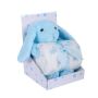 Pledukas kūdikiui "Bunny" 100x75 su migduku melsvas