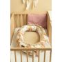 Kūdikio lizdelis "Floral beige" 