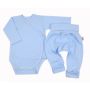Drabužėliai kūdikiui "Blank baggi baby blue" 2 dalių