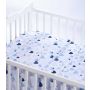 Vaikiškos patalynės komplektas 135x100 "Širdelės" mėlynos sp.