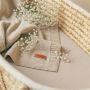 Megztas pledas kūdikiui "MERINO" 90X75 light beige