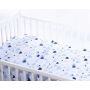Vaikiškos patalynės komplektas 135x100 "Širdelės" mėlynos sp.