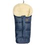 Šiltas miegmaišis - vokelis vežimėliui  "Combi wool" Navy